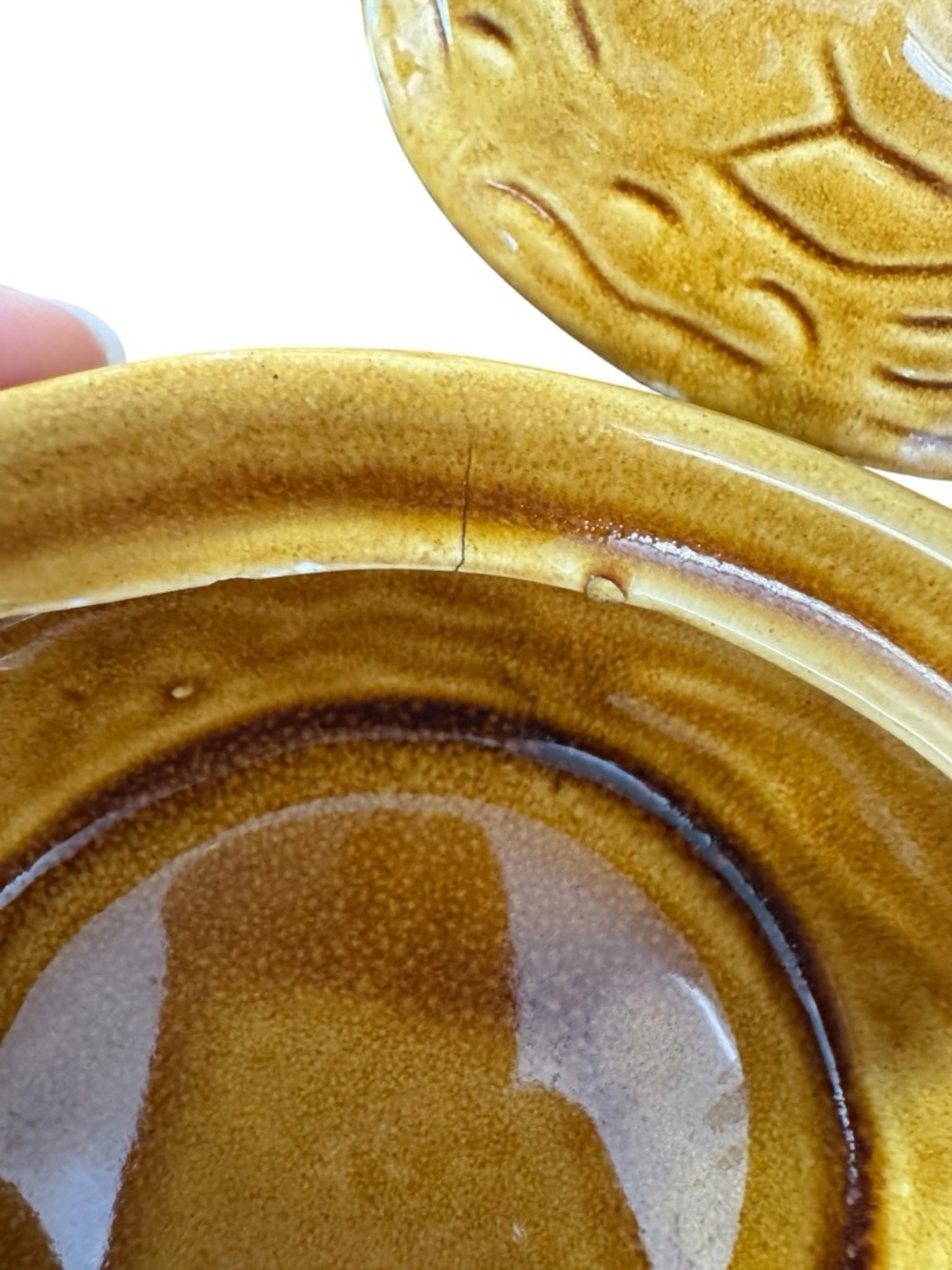 Vintage Squirrel Cookie Jar MCM Squirrel Kitsch Squirrel Nut Dish - Picture 13 of 16